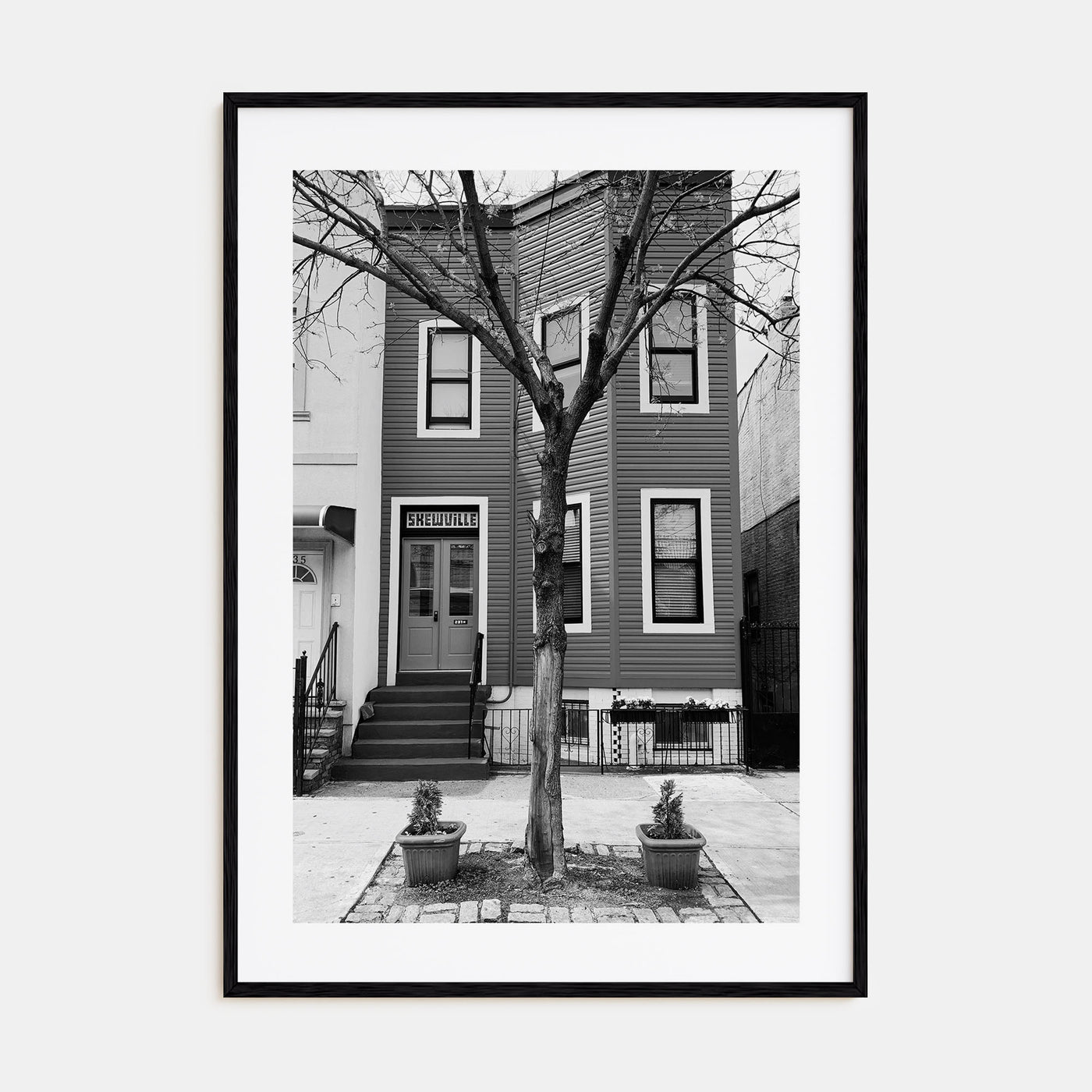 Bushwick Photo B&W Poster
