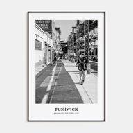 Bushwick Portrait B&W Poster