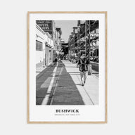 Bushwick Portrait B&W Poster