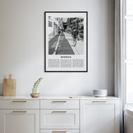 Bushwick Travel B&W Poster