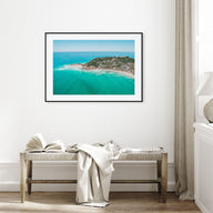 Byron Bay Landscape Color Poster