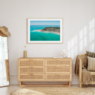 Byron Bay Landscape Color Poster