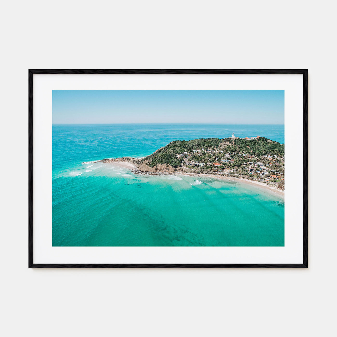 Byron Bay Landscape Color Poster