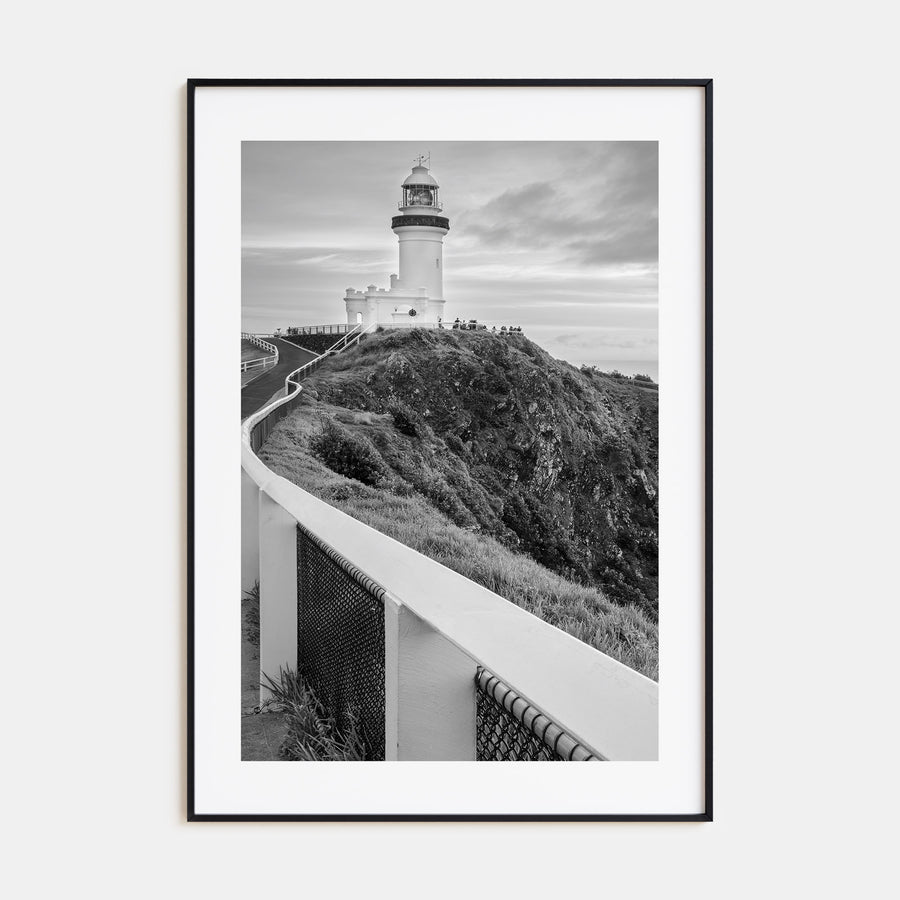 Byron Bay Photo B&W Poster