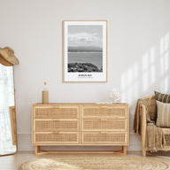 Byron Bay Portrait B&W No 2 Poster