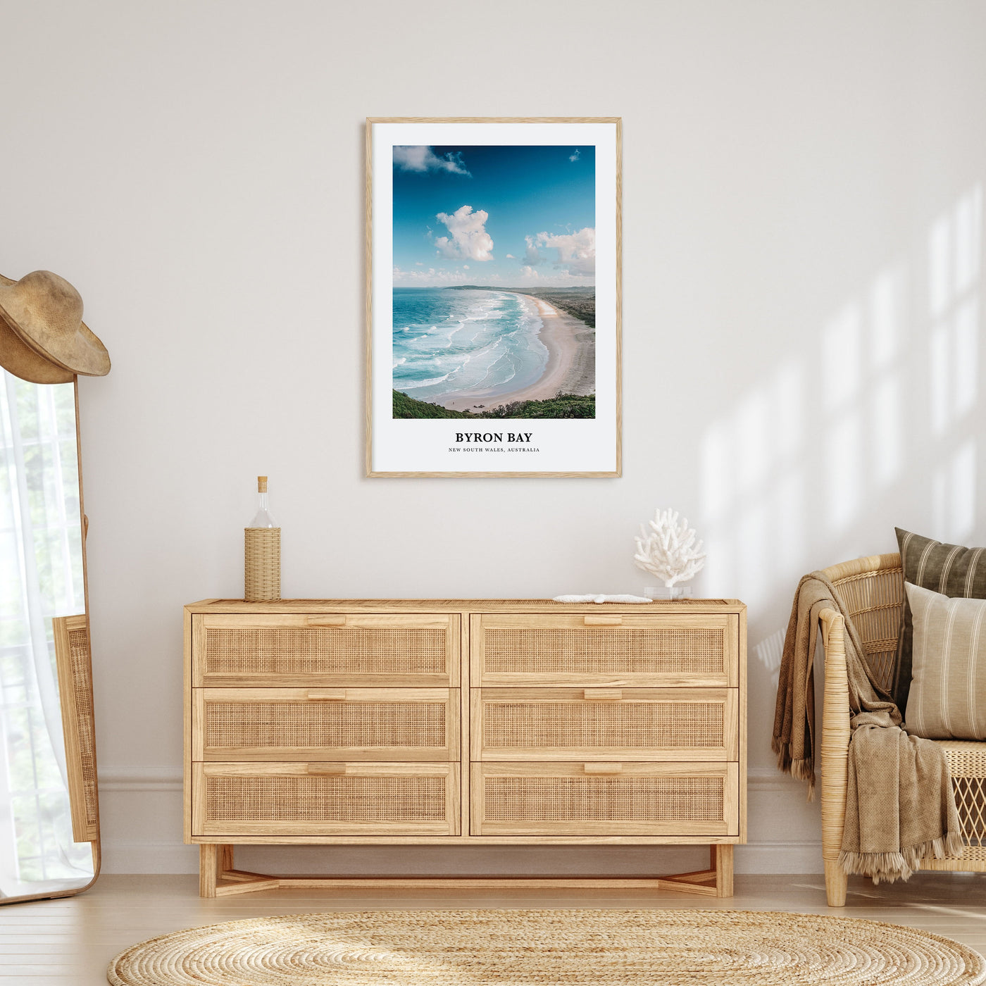 Byron Bay Portrait Color No 1 Poster
