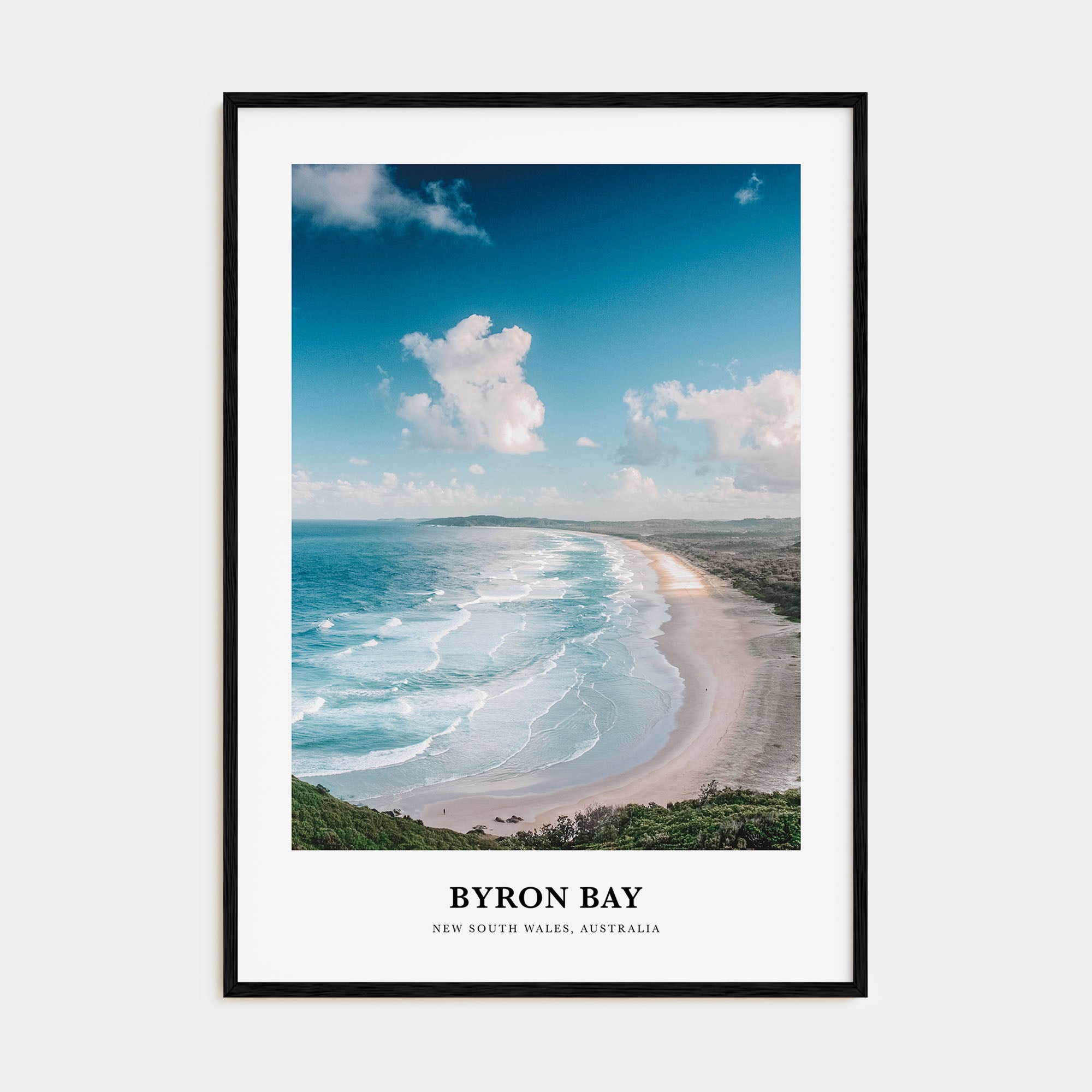 Byron Bay Portrait Color No 1 Poster