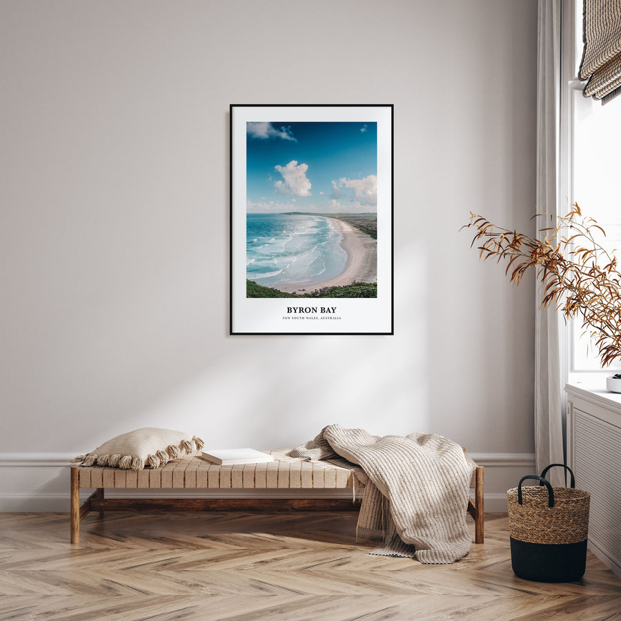 Byron Bay Portrait Color No 1 Poster