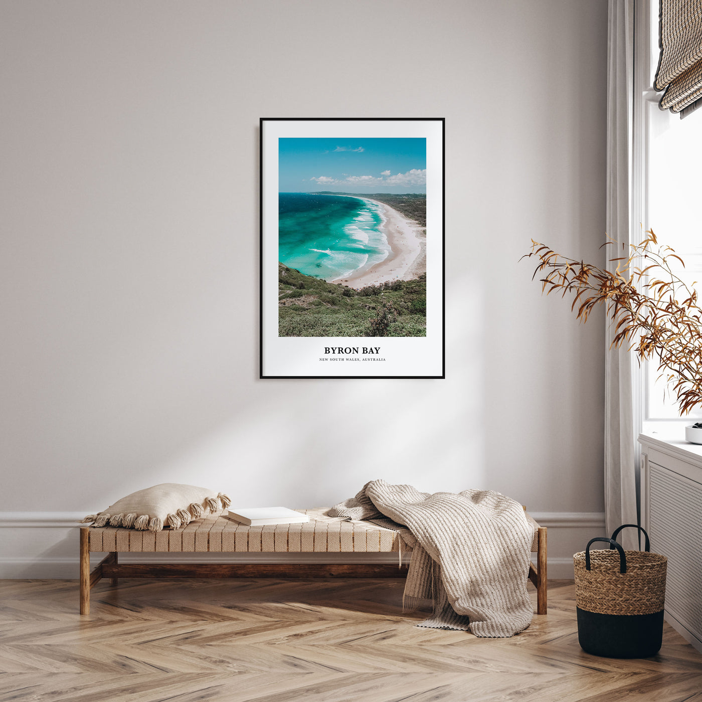Byron Bay Portrait Color No 2 Poster