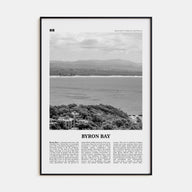 Byron Bay Travel B&W No 2 Poster