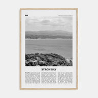 Byron Bay Travel B&W No 2 Poster