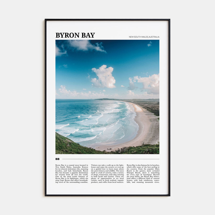 Byron Bay Travel Color No 1 Poster
