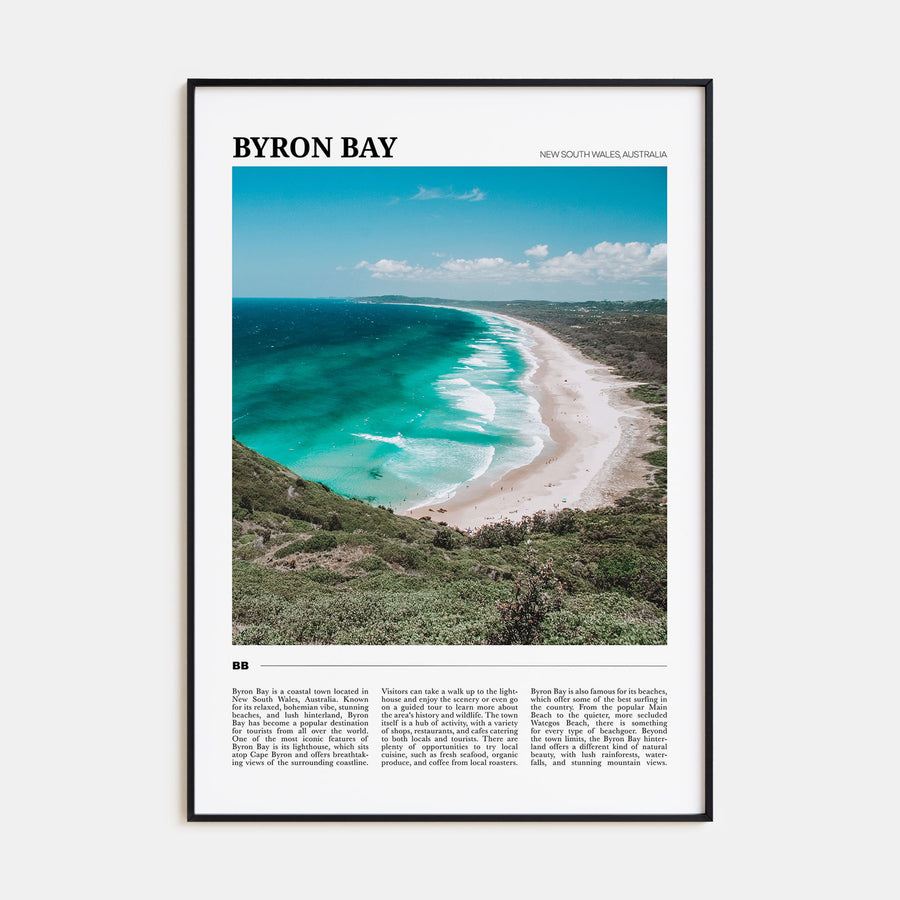Byron Bay Travel Color No 2 Poster