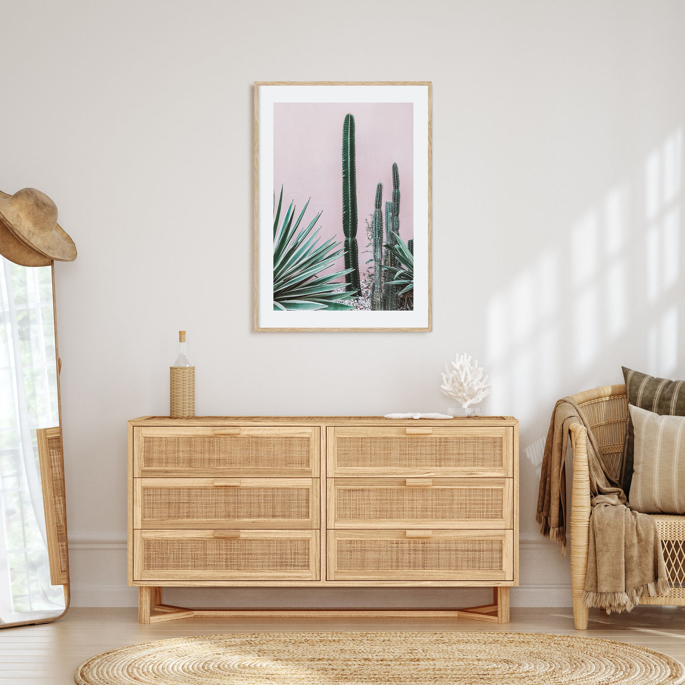 Cactus Photo Color No 2 Poster