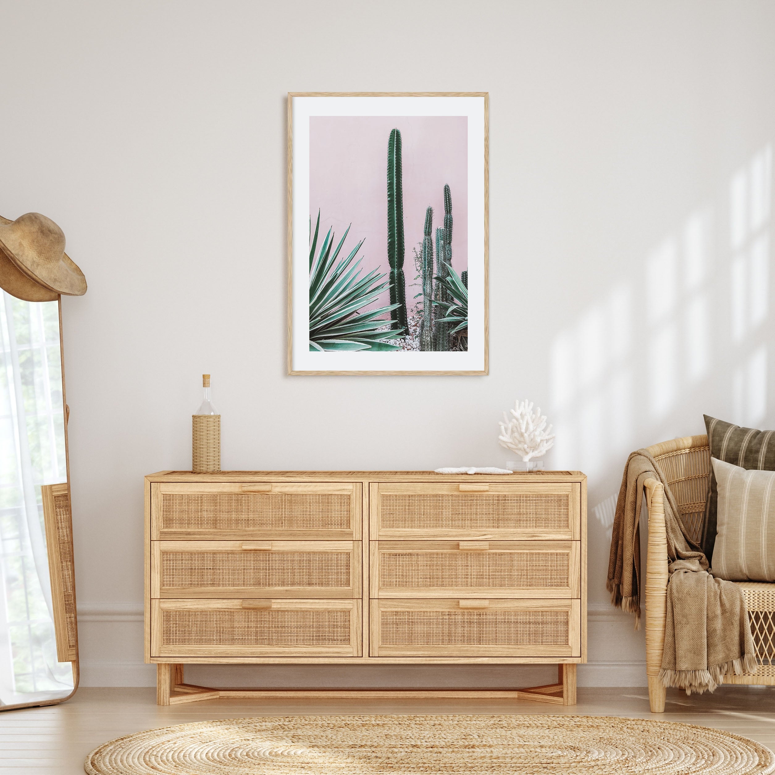 Cactus Photo Color No 2 Poster