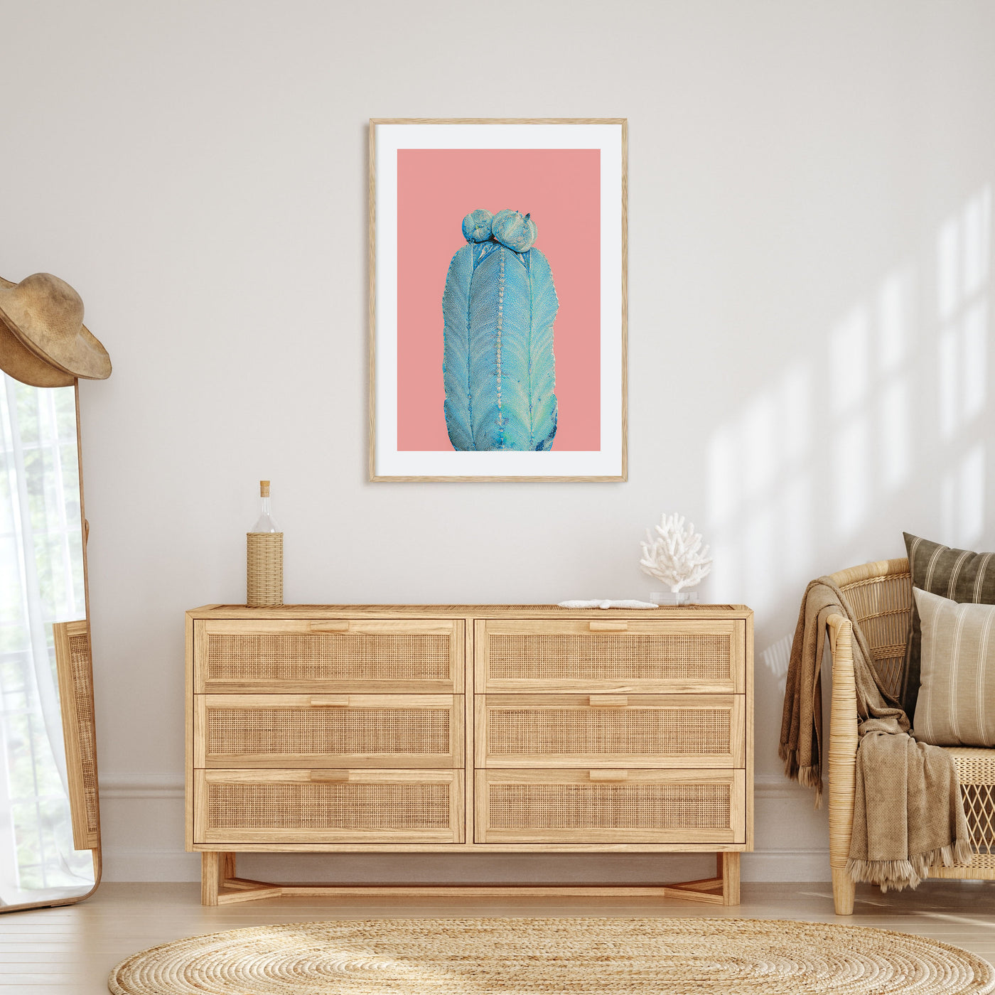 Cactus Photo Color No 5 Poster