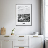Caen Portrait B&W No 2 Poster