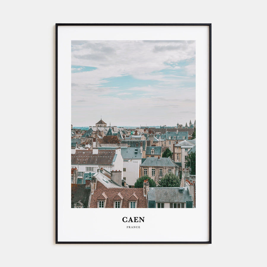 Caen Portrait Color Poster