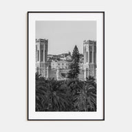 Cagliari Photo B&W Poster