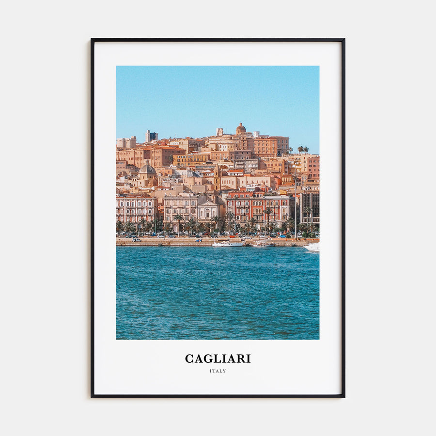 Cagliari Portrait Color Poster