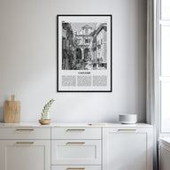 Cagliari Travel B&W No 2 Poster