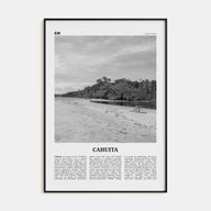 Cahuita Travel B&W Poster
