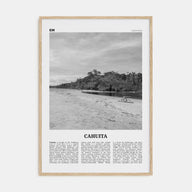 Cahuita Travel B&W Poster
