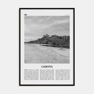 Cahuita Travel B&W Poster