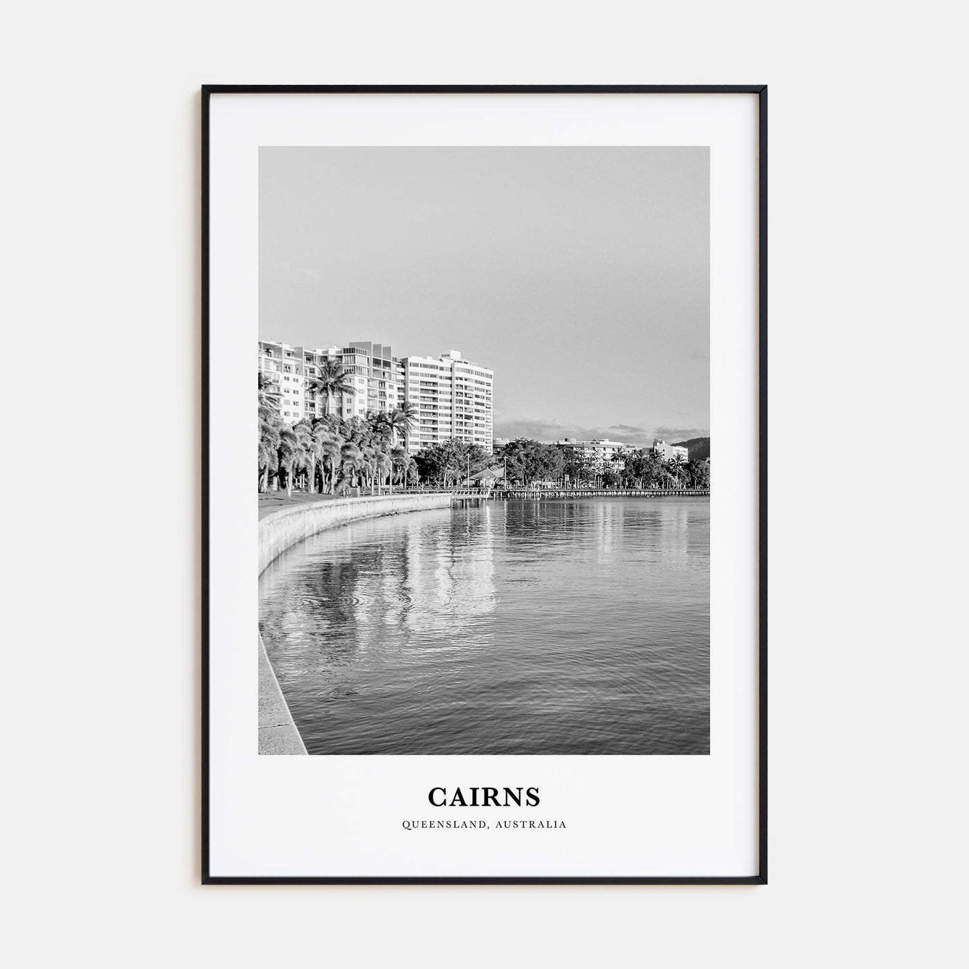Cairns Portrait B&W Poster