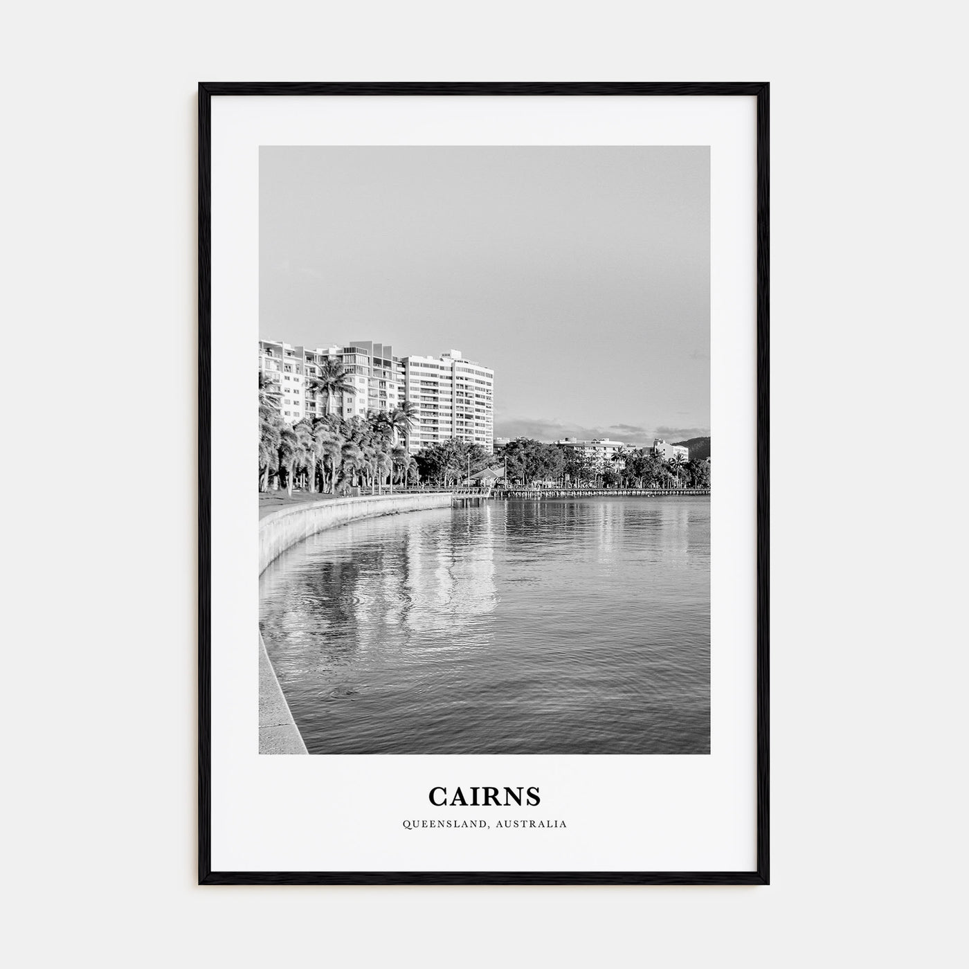 Cairns Portrait B&W Poster