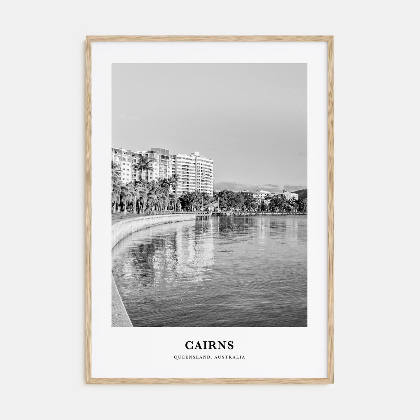 Cairns Portrait B&W Poster