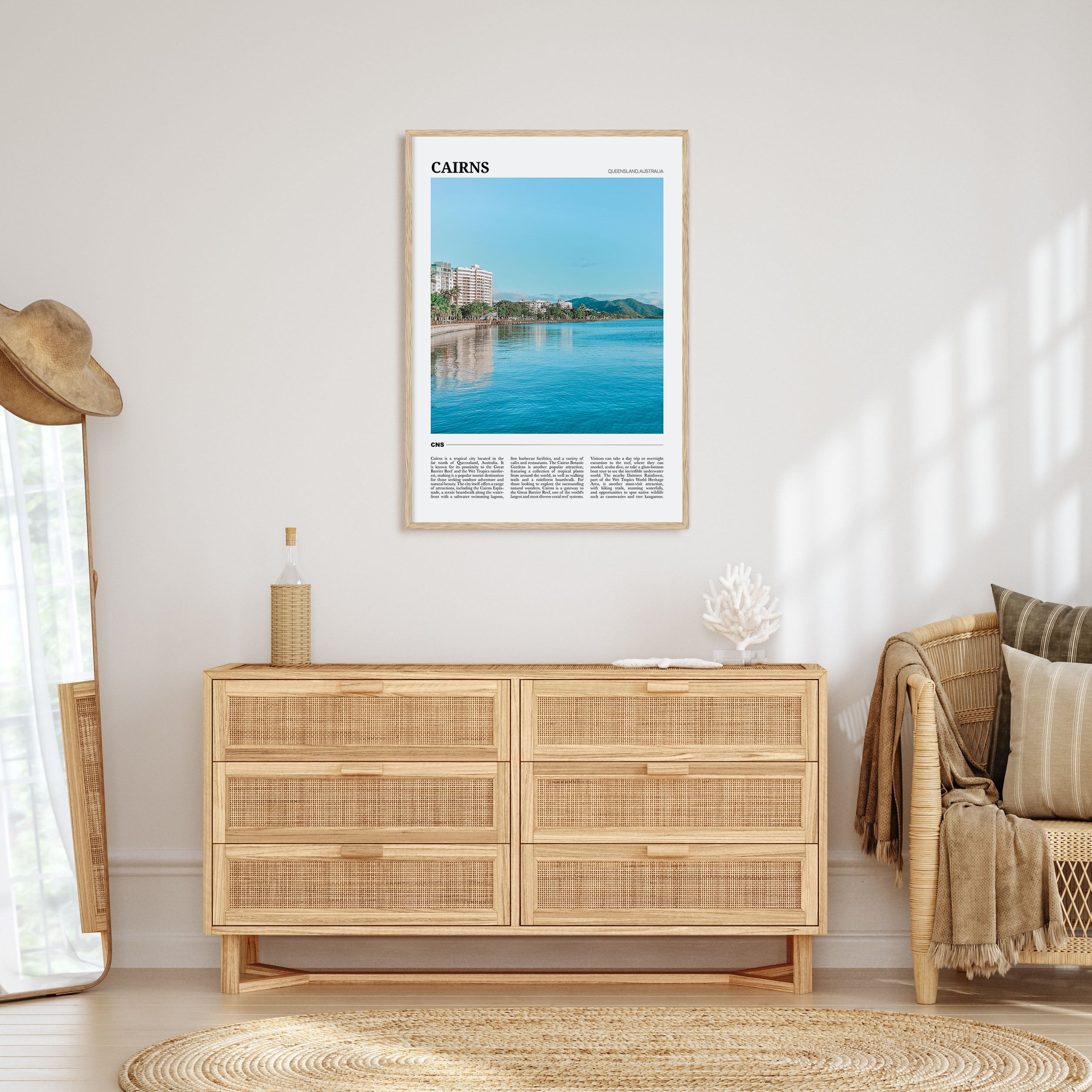 Cairns Travel Color Poster