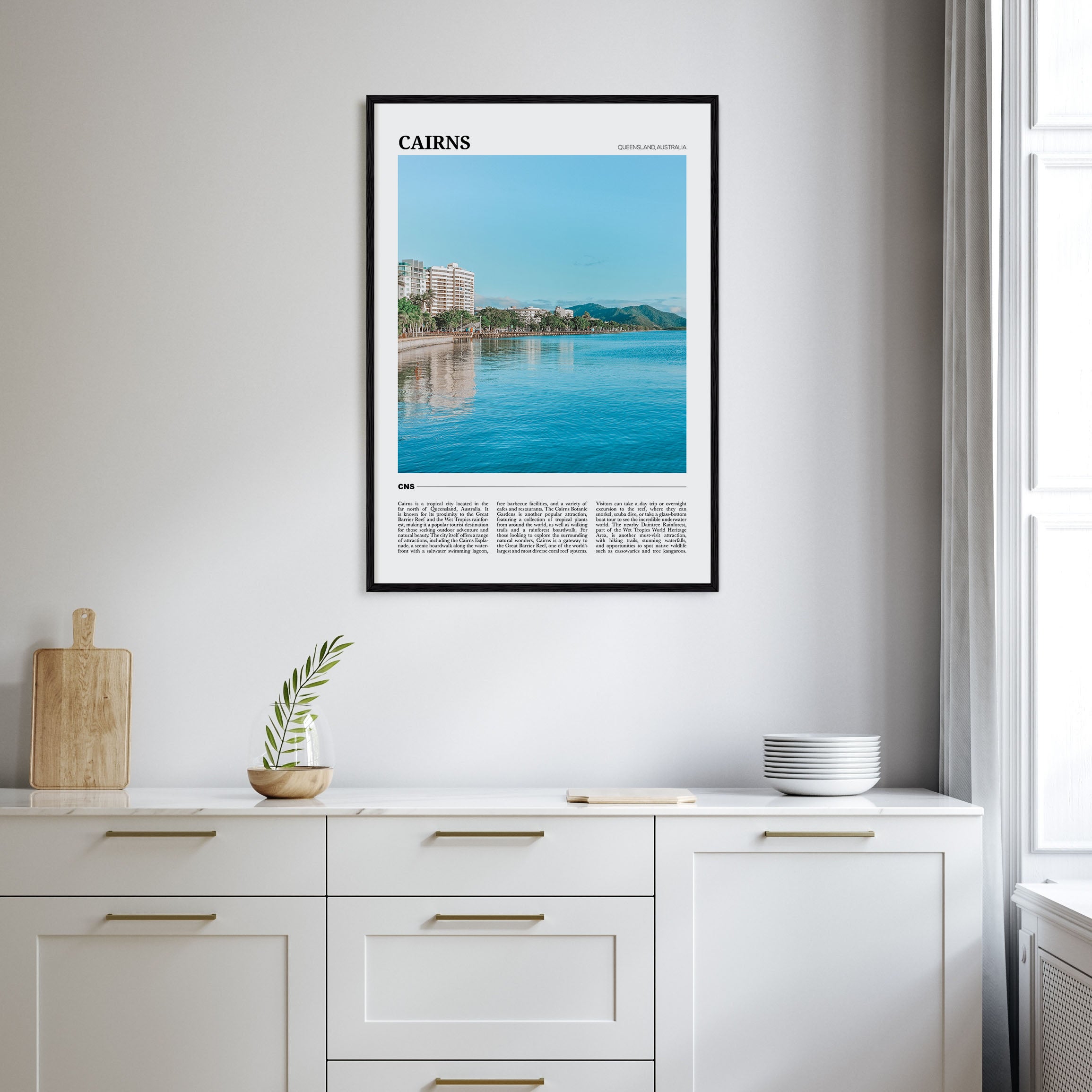 Cairns Travel Color Poster