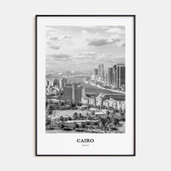 Cairo Portrait B&W No 2 Poster