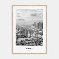 Cairo Portrait B&W No 2 Poster