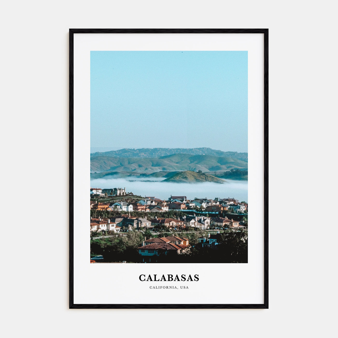 Calabasas Portrait Color Poster