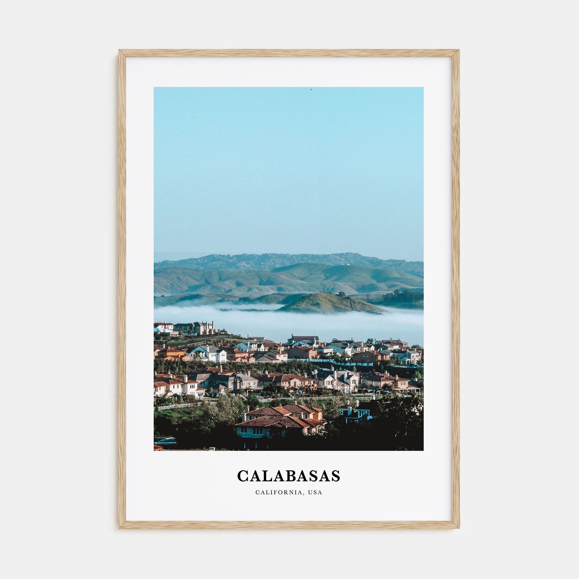 Calabasas Portrait Color Poster