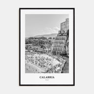 Calabria Portrait B&W Poster