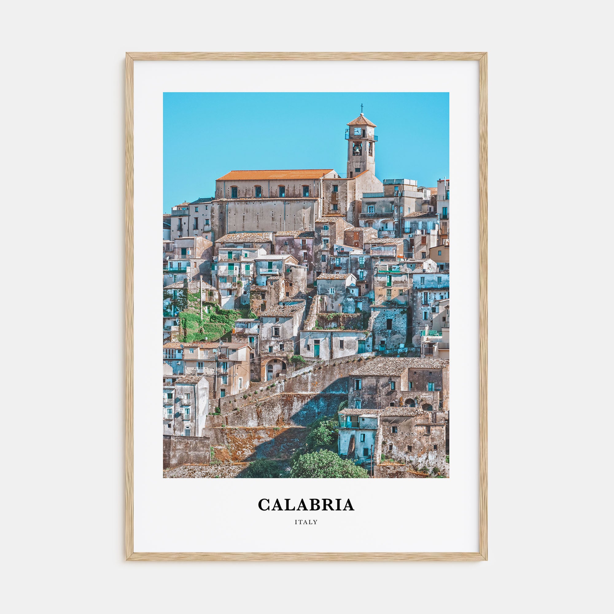 Calabria Portrait Color No 2 Poster