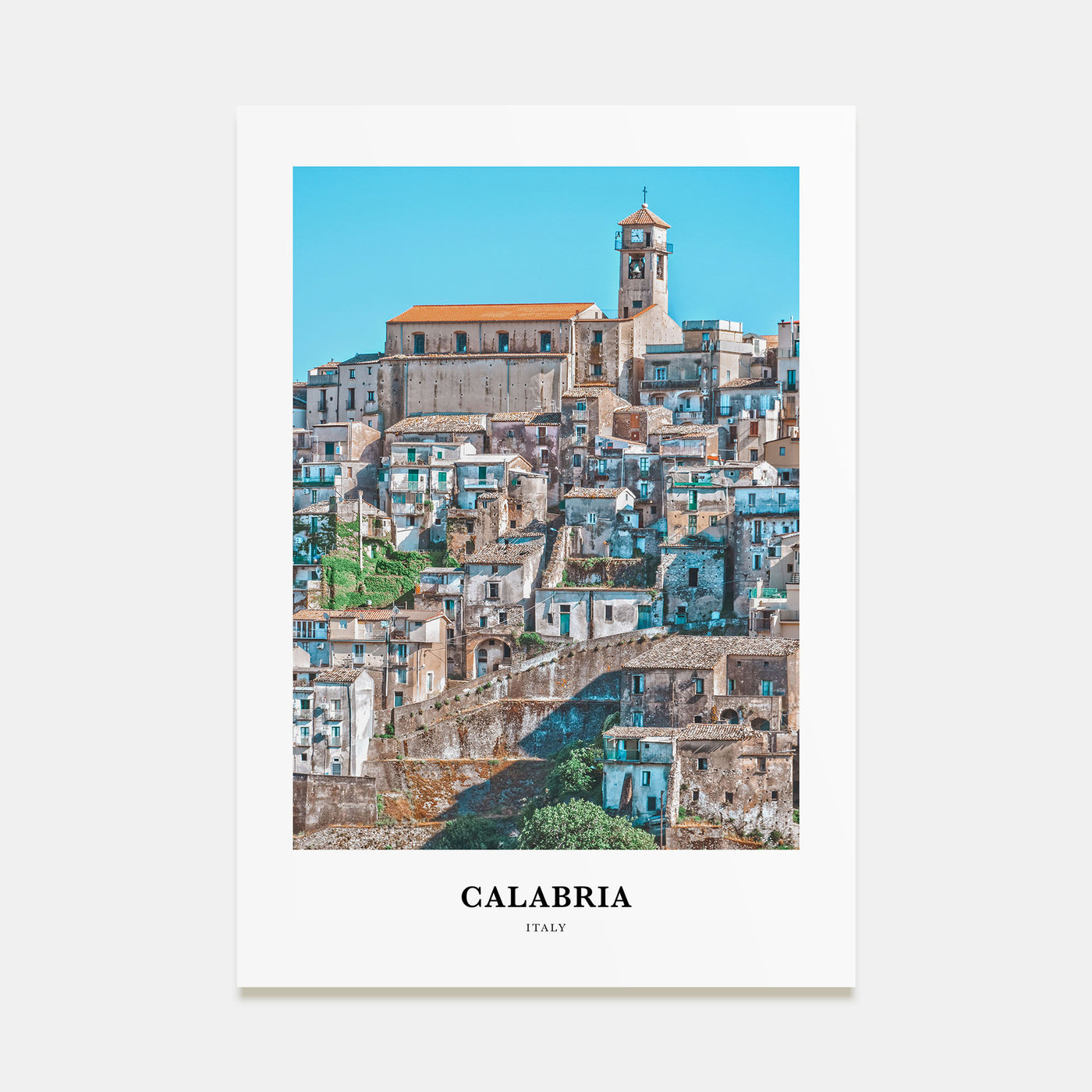 Calabria Portrait Color No 2 Poster