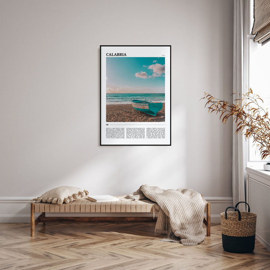 Calabria Travel Color No 1 Poster