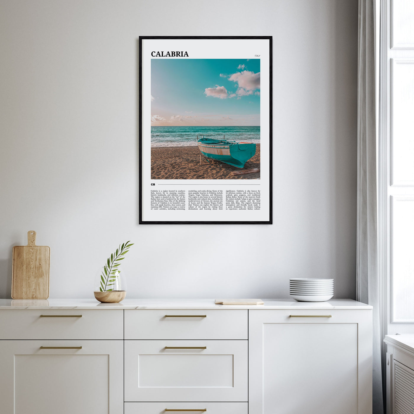 Calabria Travel Color No 1 Poster