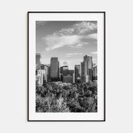 Calgary Photo B&W Poster