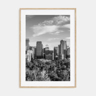 Calgary Photo B&W Poster