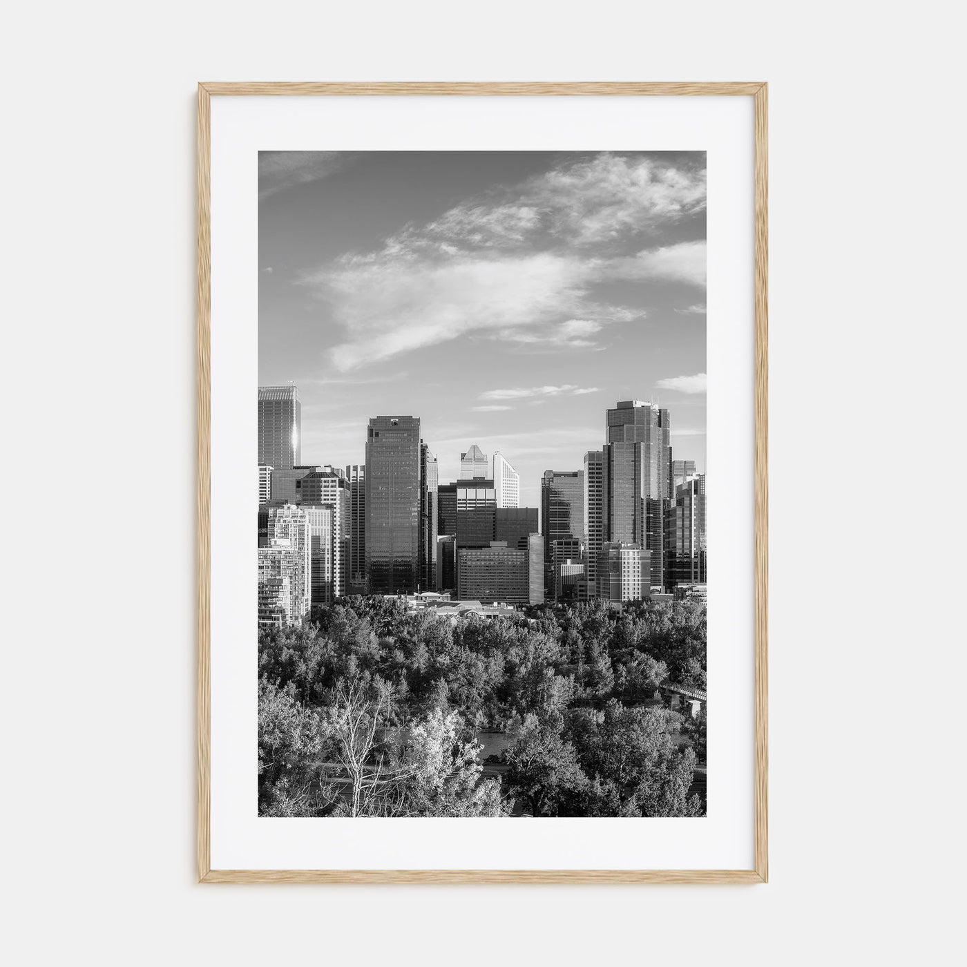 Calgary Photo B&W Poster