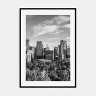 Calgary Photo B&W Poster
