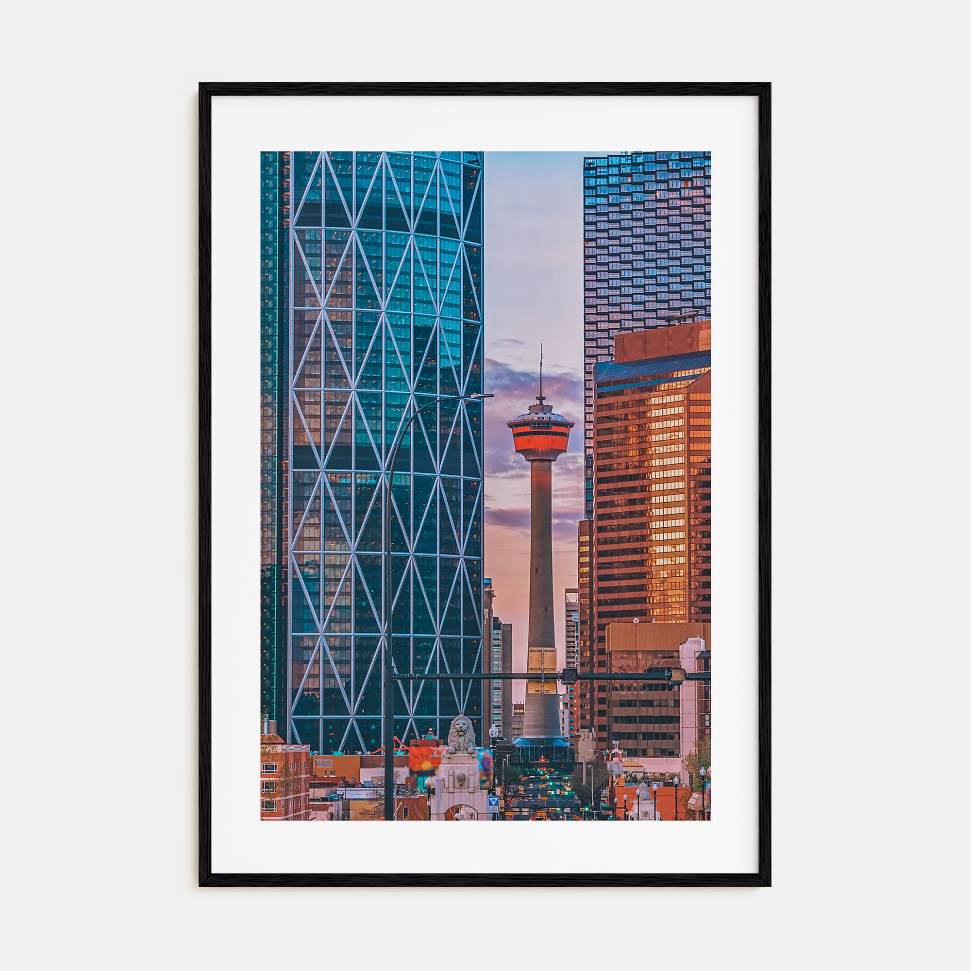 Calgary Photo Color Poster