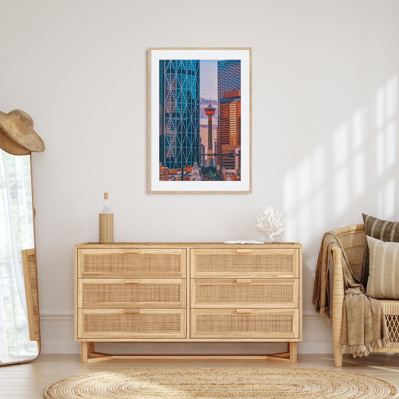 Calgary Photo Color Poster