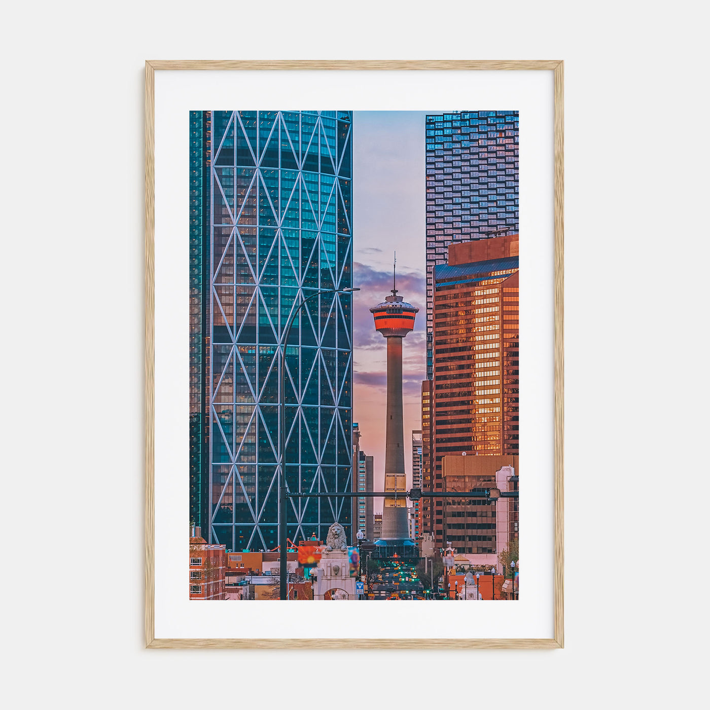 Calgary Photo Color Poster