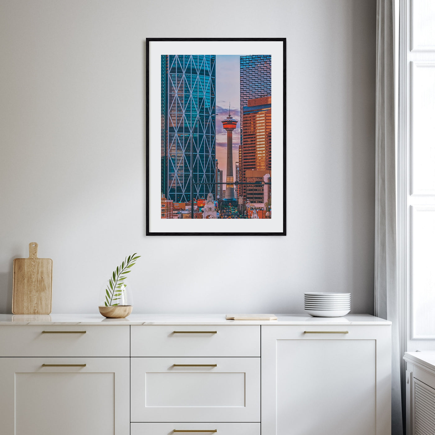 Calgary Photo Color Poster